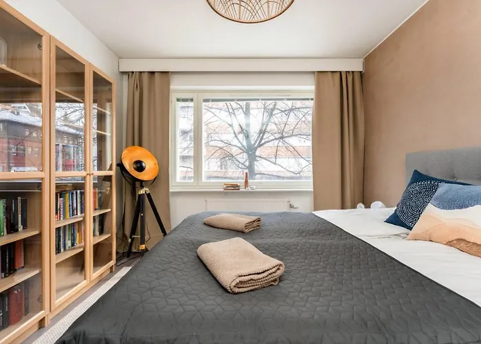 Apartment Upea Skandinaavinen Luksushuoneisto Nokia-areenan Vieressae